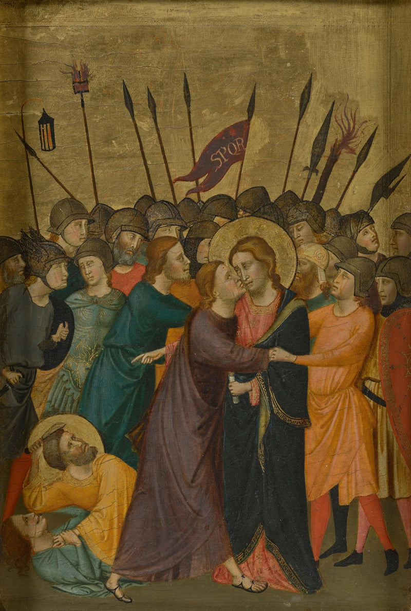 Die Verhaftung Jesu - Meister von San Martino alla Palma