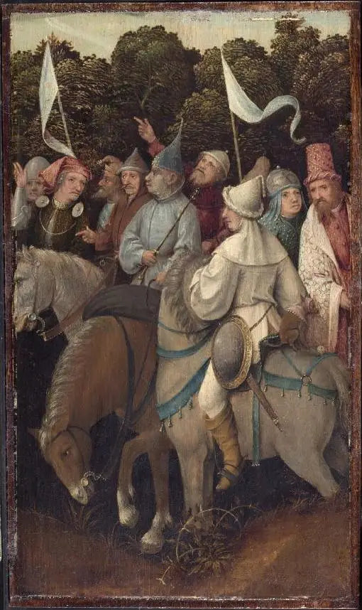 Die Ankunft der Weisen - Hieronymus Bosch