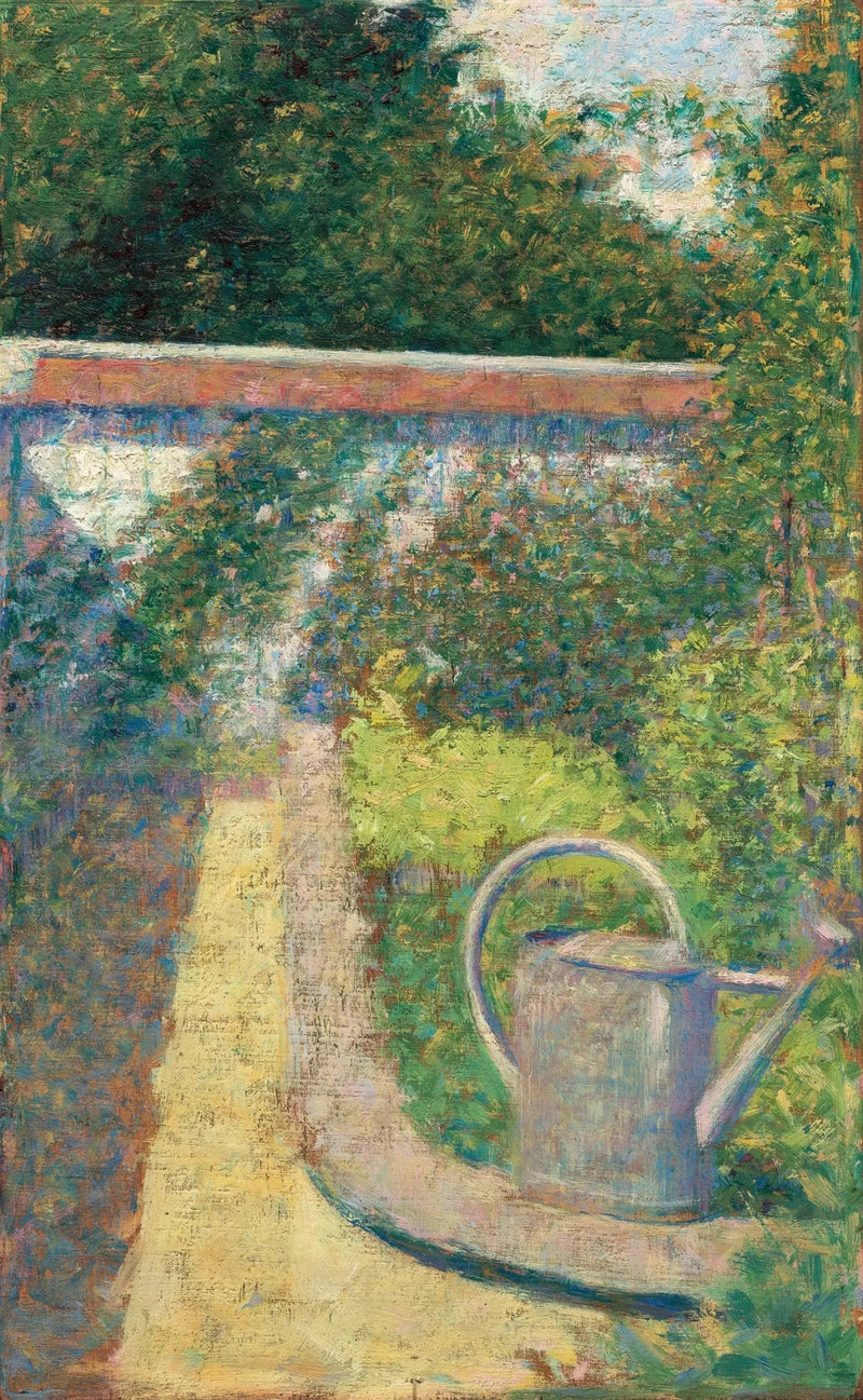 Die Gießkanne - Garten von Raincy - Georges Seurat