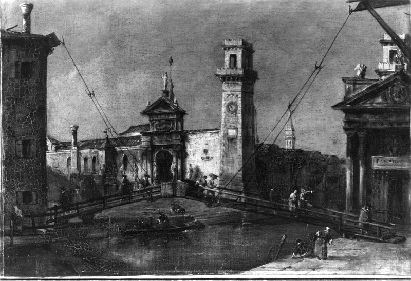 Der Arsenal, Venedig - Francesco Guardi