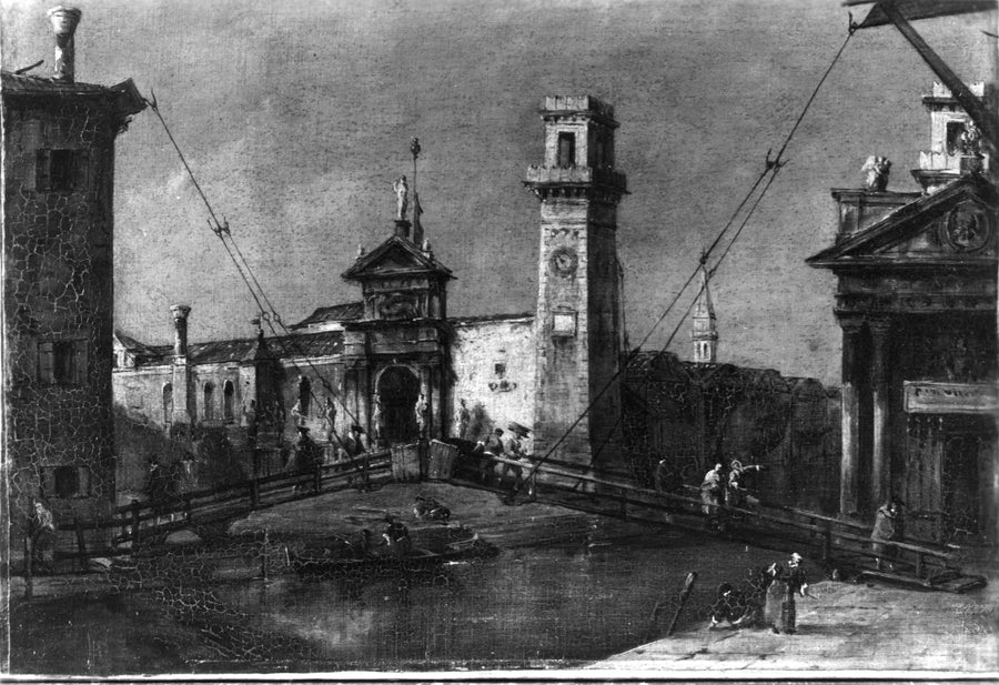 Der Arsenal, Venedig - Francesco Guardi