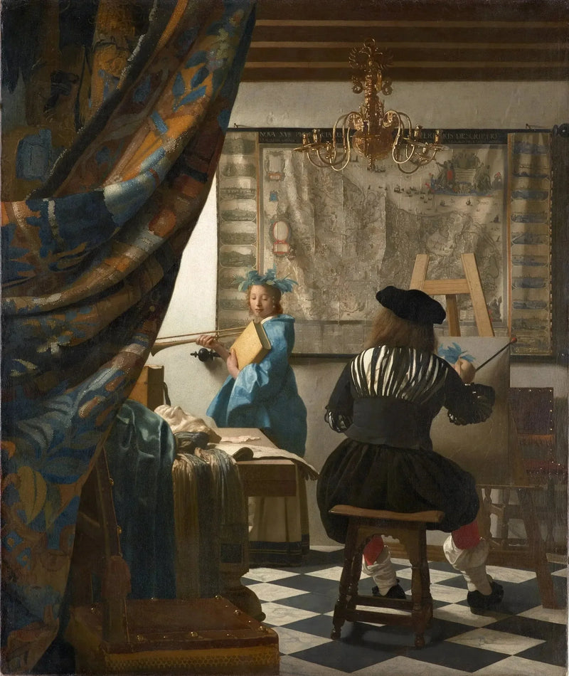 Die Kunst der Malerei - Johannes Vermeer