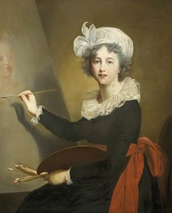 Der Künstler bei der Arbeit (Selbstporträt) - Élisabeth Vigée Le Brun