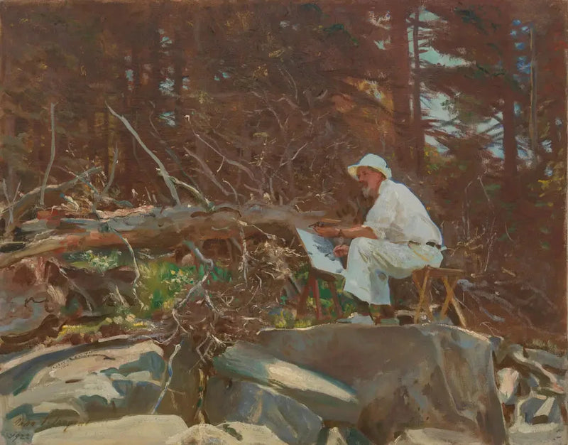 Die Skizze des Künstlers - John Singer Sargent