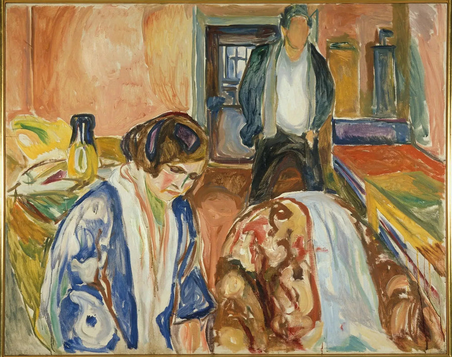 Der Künstler und sein Modell - Edvard Munch