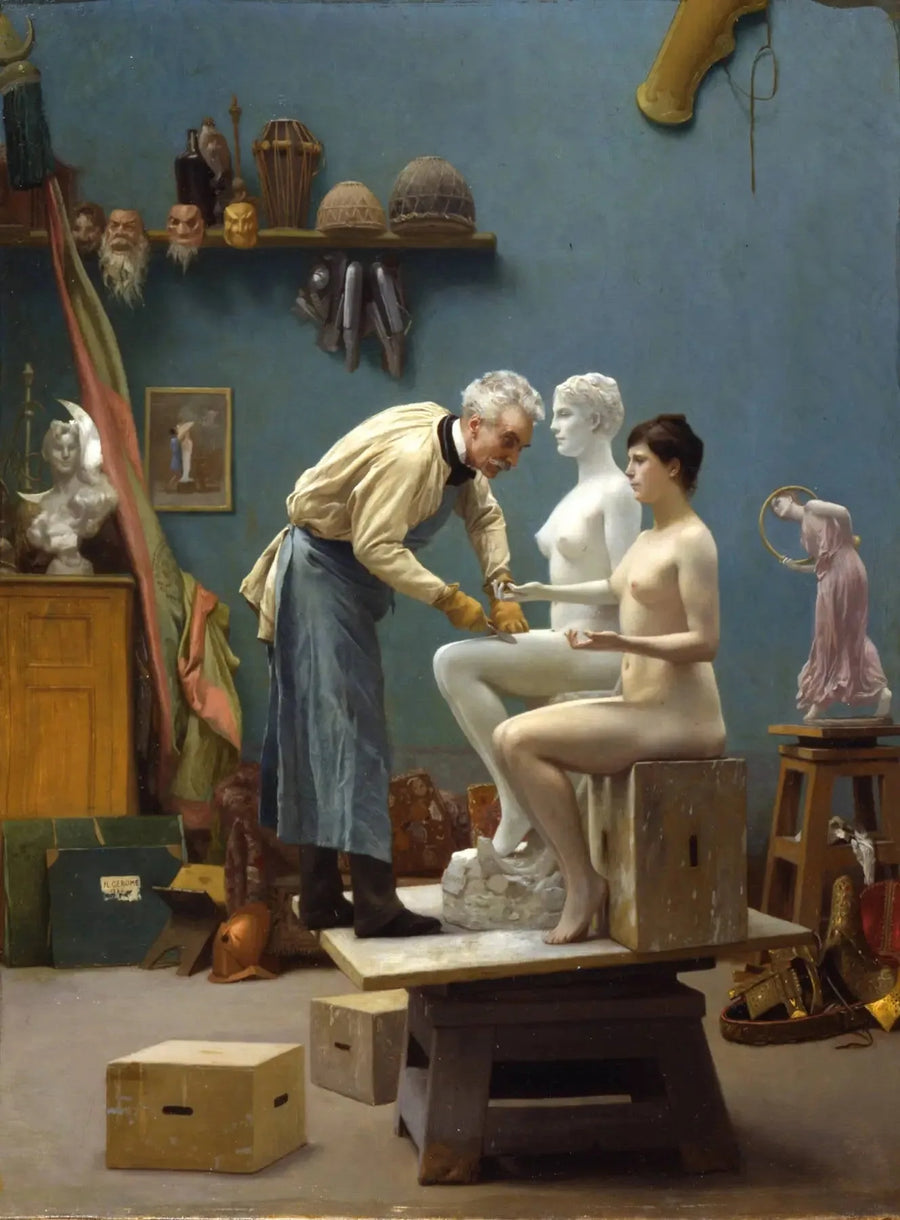 Der Künstler Bildhauer Tanagra - Jean-Léon Gérôme