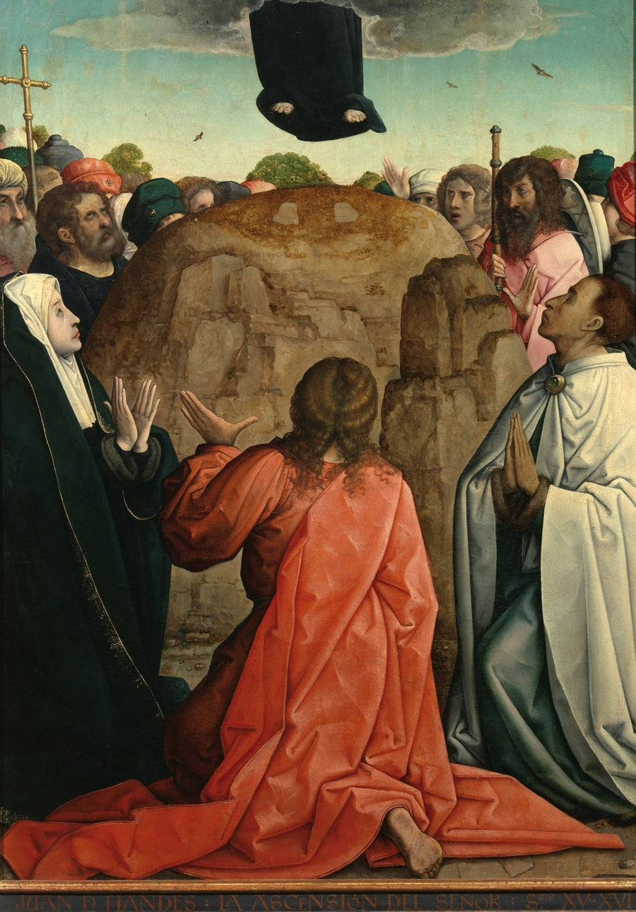 Die Himmelfahrt - Juan de Flandes