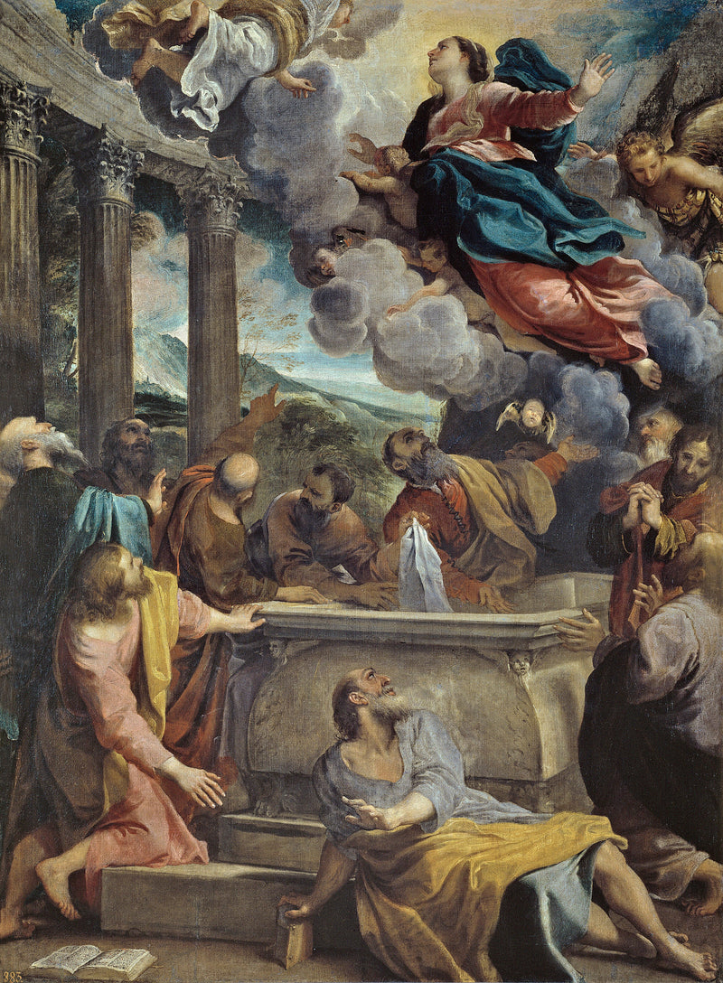 Die Himmelfahrt der Jungfrau - Annibale Carracci