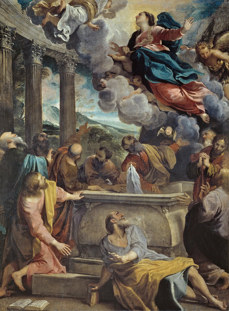 Die Himmelfahrt der Jungfrau - Annibale Carracci