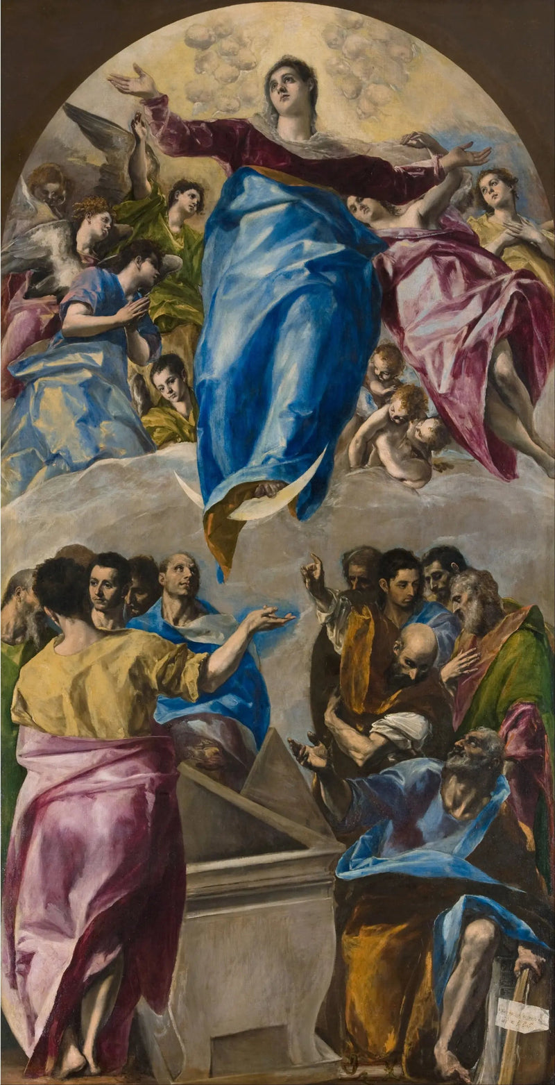 Die Himmelfahrt der Jungfrau - El Greco