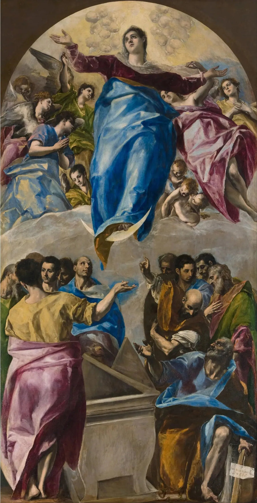 Die Himmelfahrt der Jungfrau - El Greco