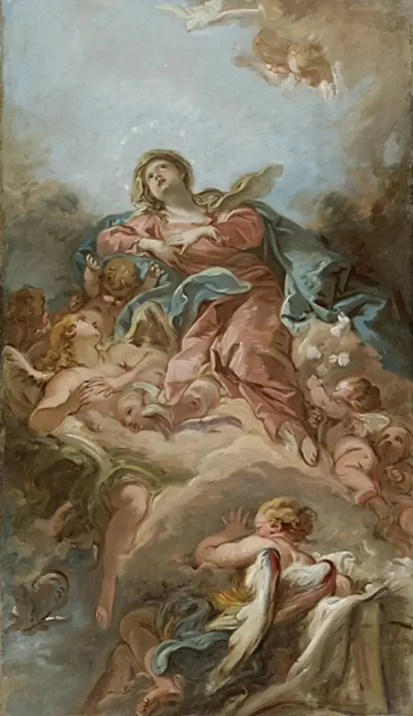 Die Himmelfahrt der Jungfrau - François Boucher