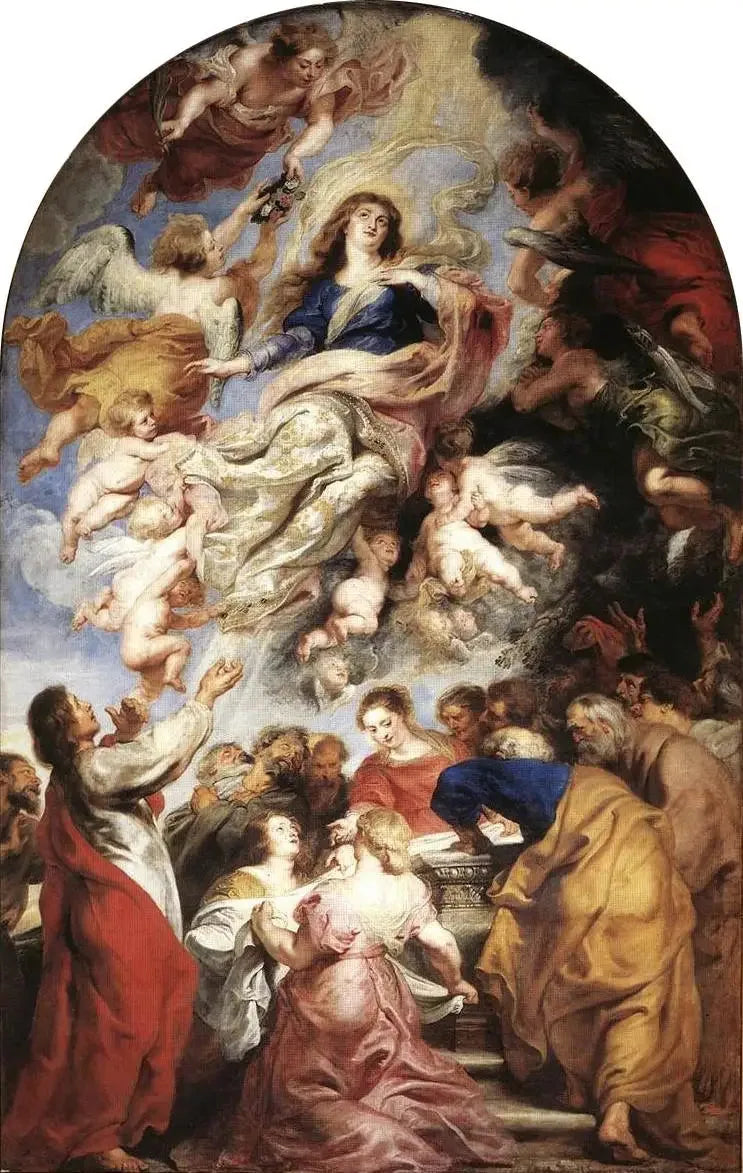 Die Himmelfahrt der Jungfrau - Peter Paul Rubens