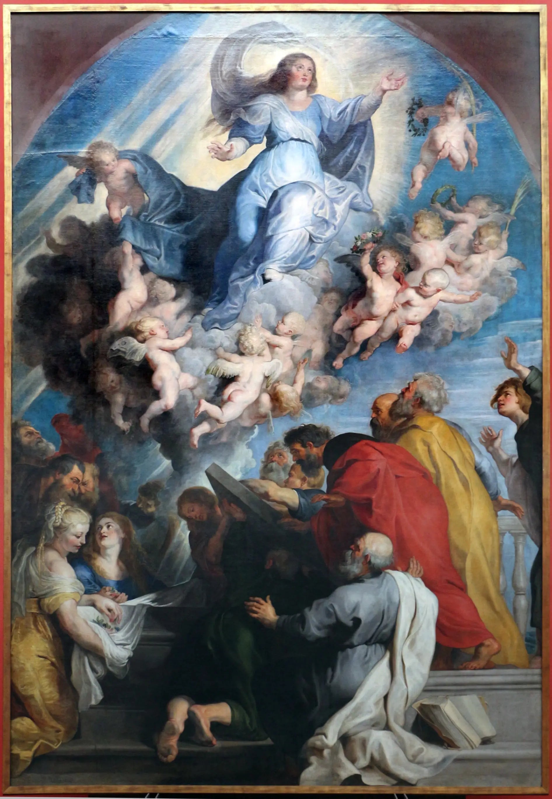 L'Assomption de la Vierge - Peter Paul Rubens image 1 reproduction de peinture à l’huile