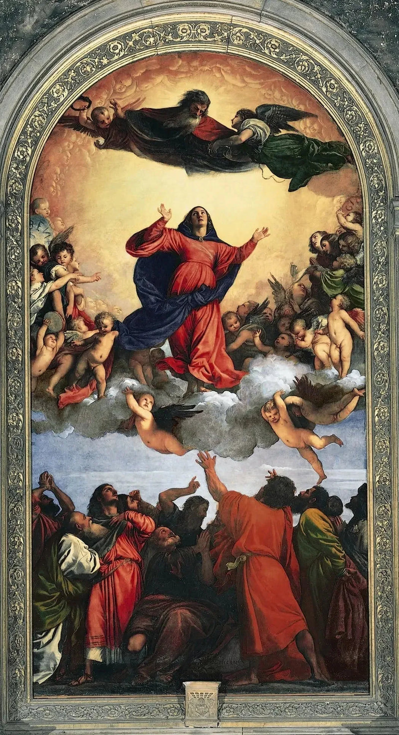 Die Himmelfahrt der Jungfrau - Titian