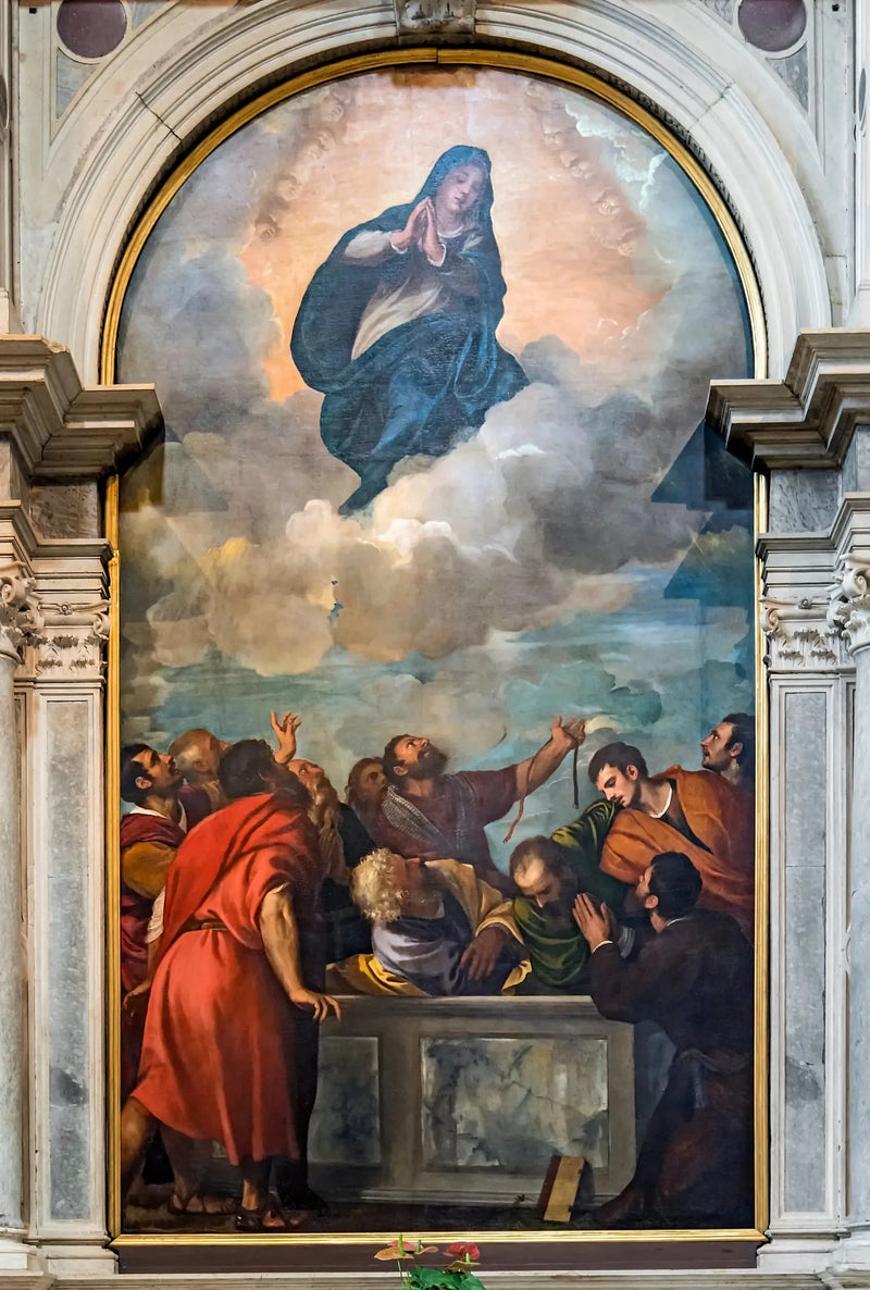 Die Himmelfahrt der Jungfrau - Titian