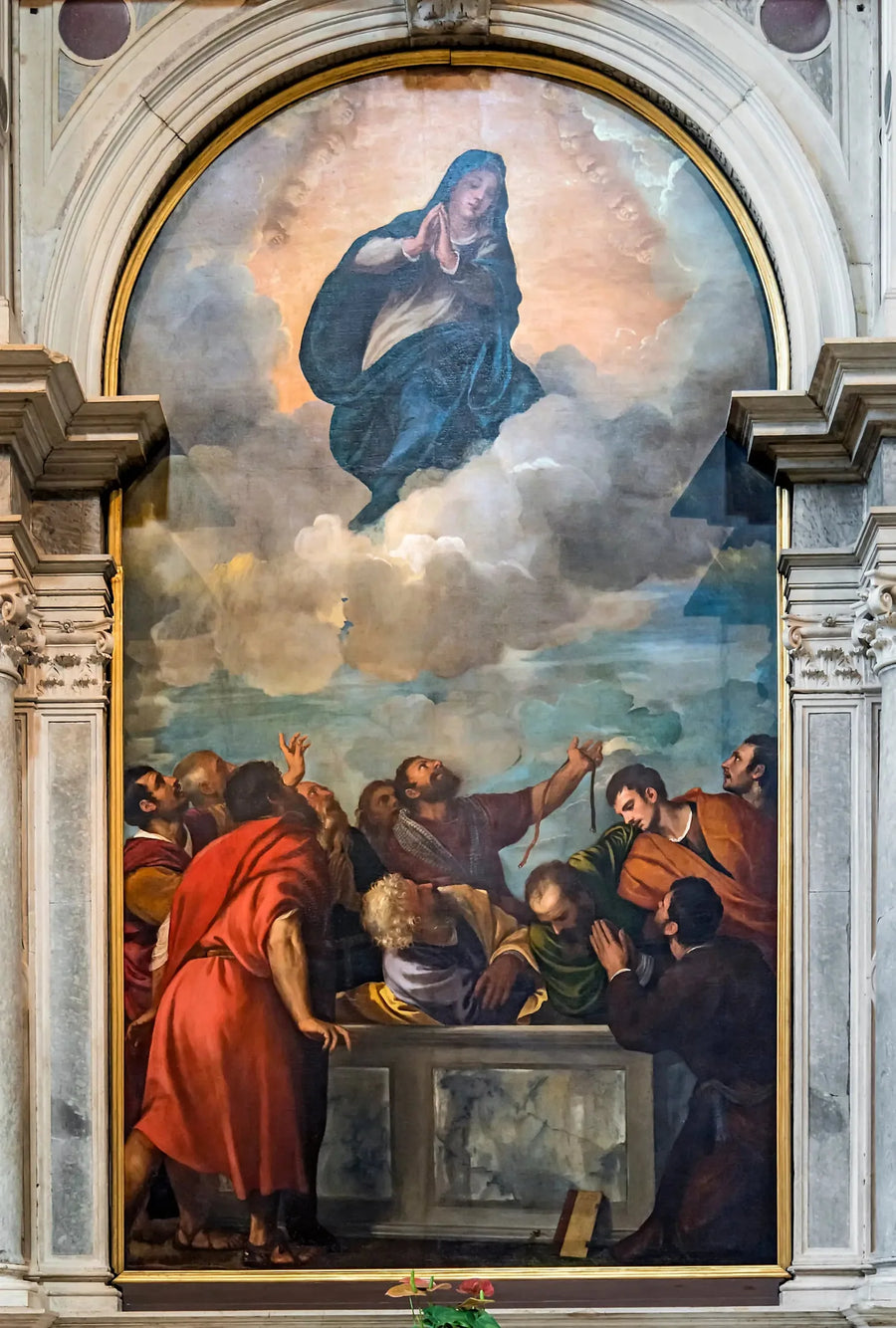Die Himmelfahrt der Jungfrau - Titian