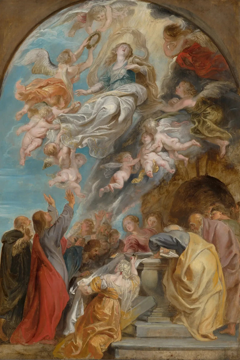 Die Himmelfahrt Mariens - Peter Paul Rubens