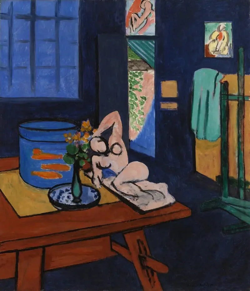 Das Atelier mit den roten Fischen - Henri Matisse
