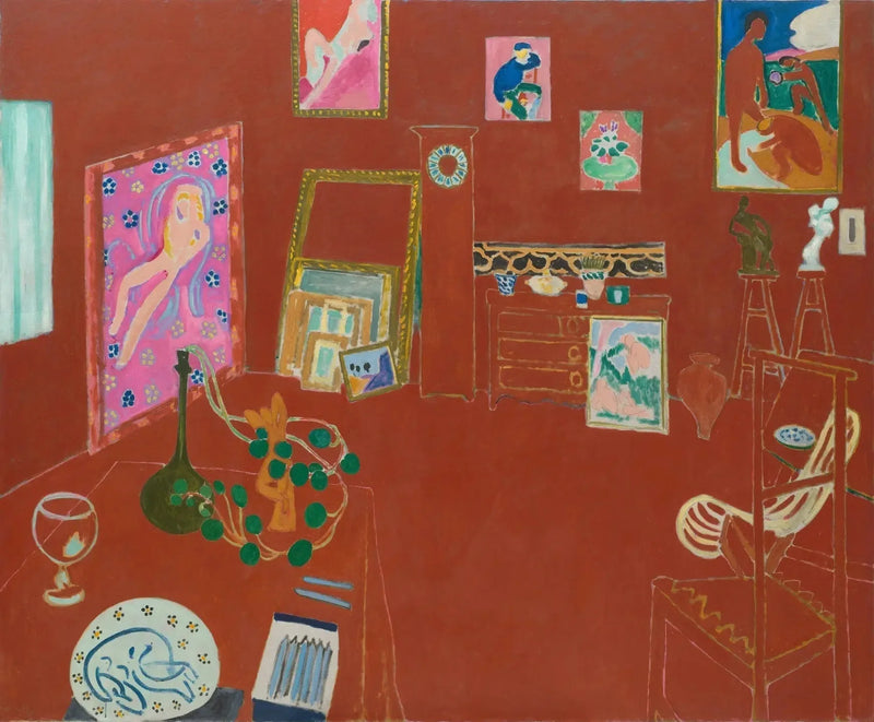 Das rote Atelier - Henri Matisse