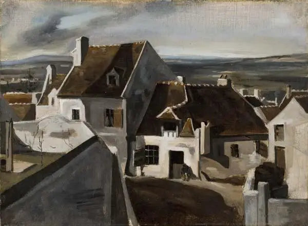 Das Gasthaus von Montigny-les-Cormeilles - Jean-Baptiste Camille Corot