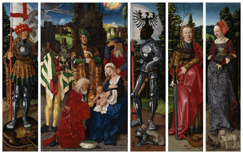 Der Altar der drei Könige - Hans Baldung Grien