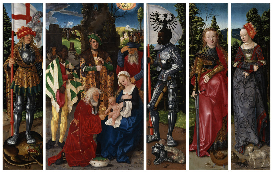 Der Altar der drei Könige - Hans Baldung Grien
