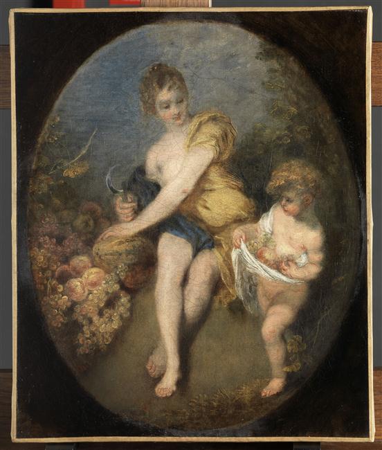 Der Herbst - Antoine Watteau