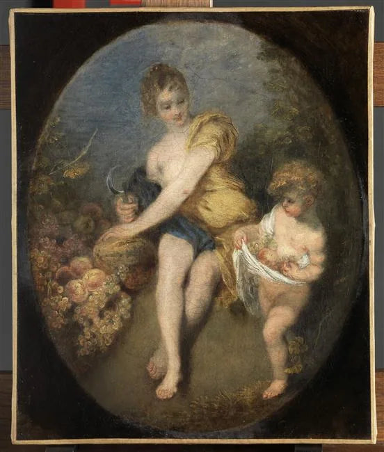 Der Herbst - Antoine Watteau