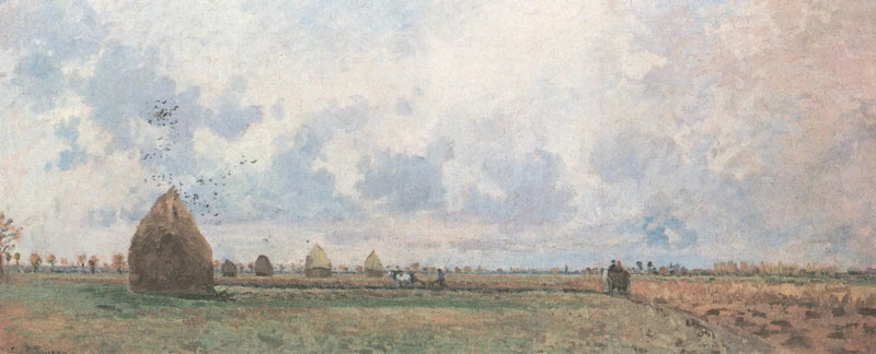 Der Herbst - Camille Pissarro