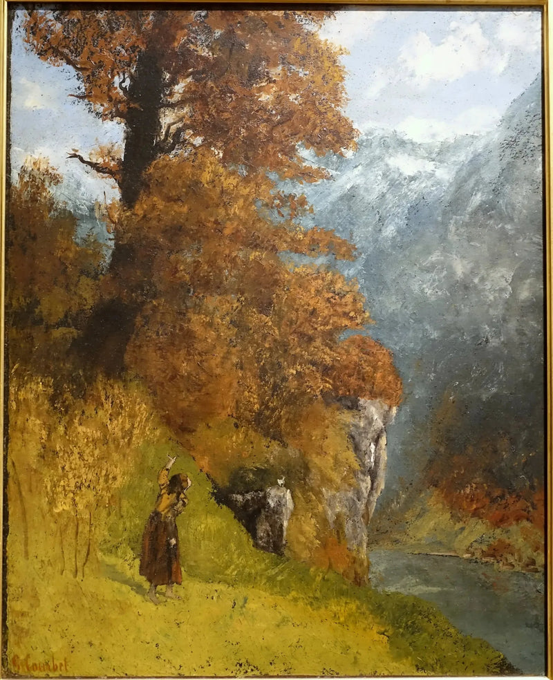 Der Herbst - Gustave Courbet