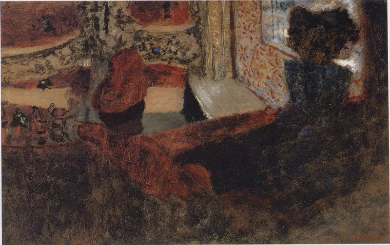 Die Vorderbühne im Théâtre Antoine - Édouard Vuillard