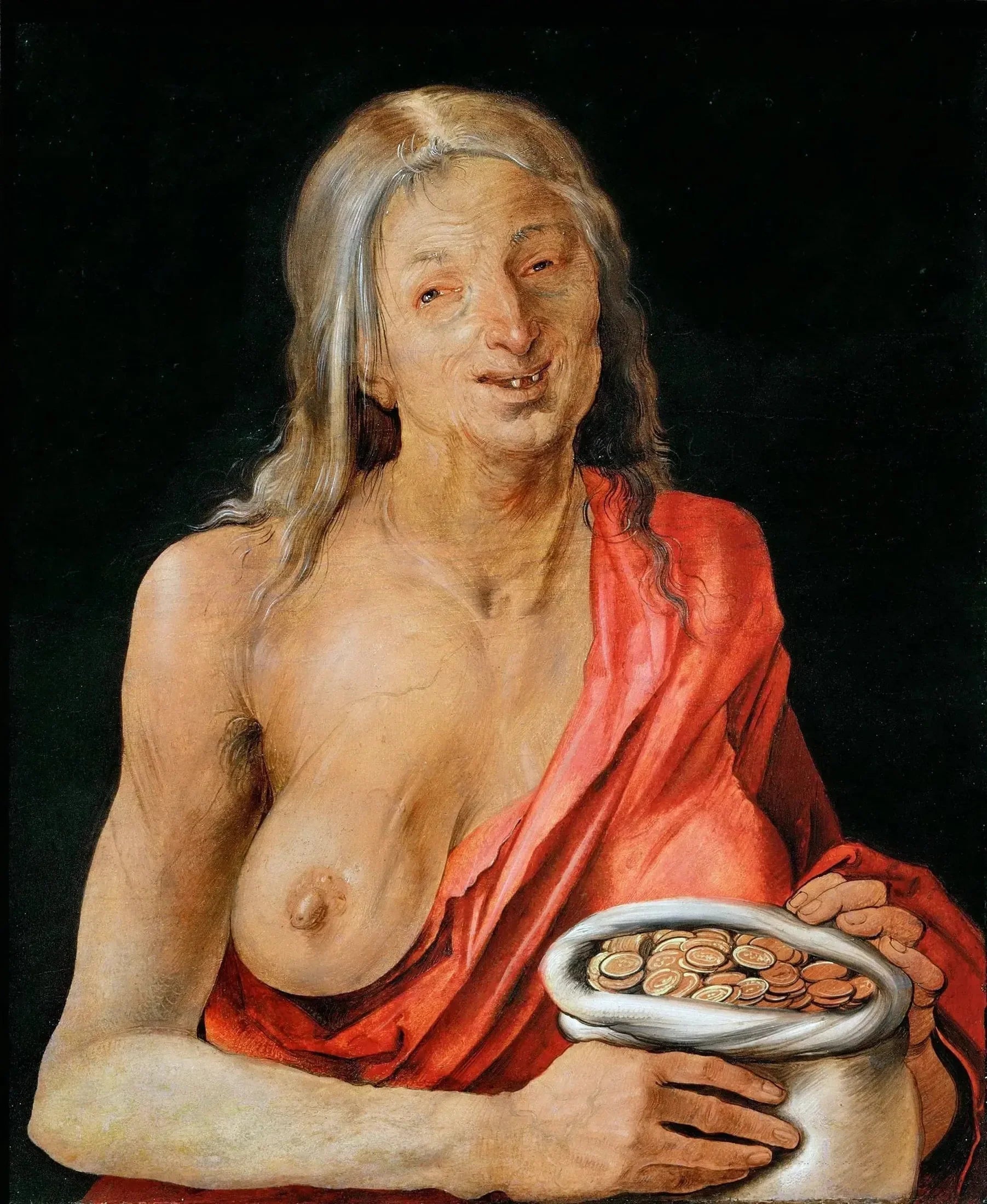 L'Avarice - Albrecht Dürer image 1 reproduction de peinture à l’huile