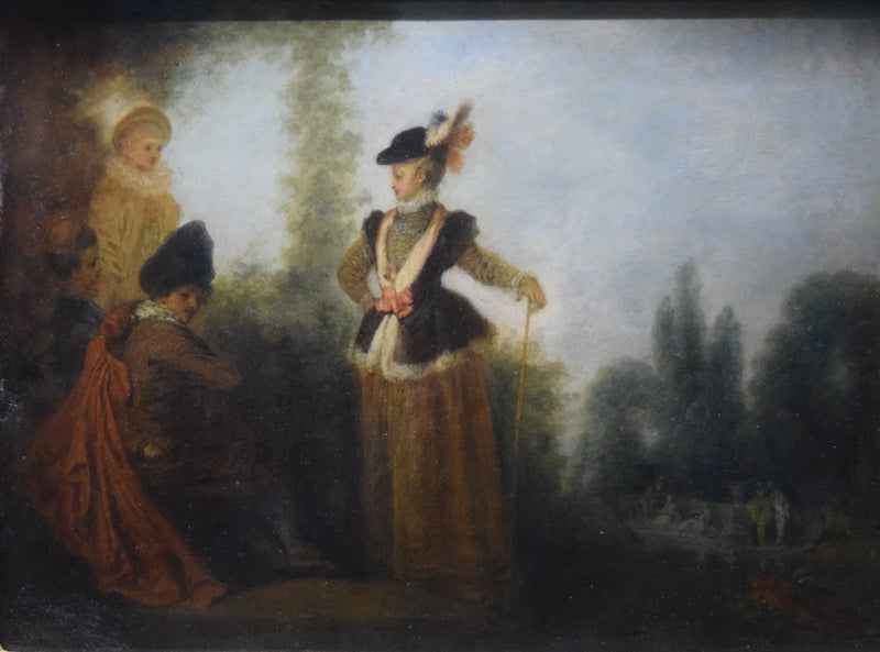 Die Abenteurerin - Antoine Watteau