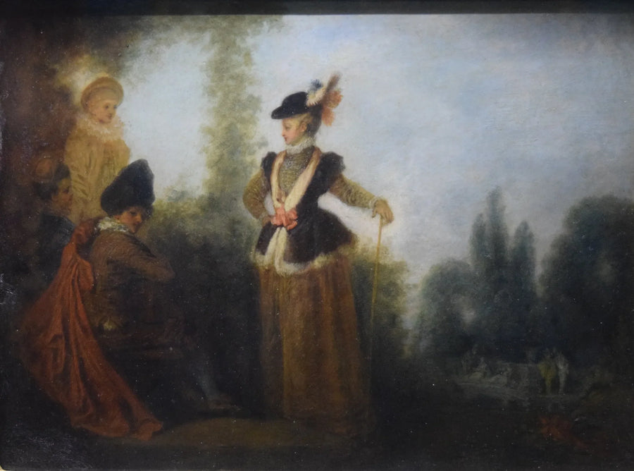 Die Abenteurerin - Antoine Watteau