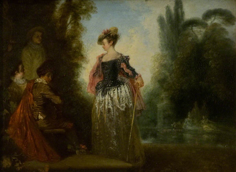 Der Abenteurer - Antoine Watteau