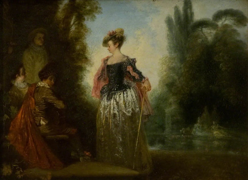 Der Abenteurer - Antoine Watteau