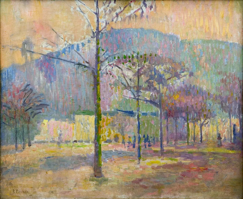 Die Avenue Saint-Paul und die Côte Sainte-Catherine, Rouen - Robert Antoine Pinchon