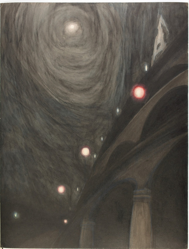 Clair de lune et lumières - Léon Spilliaert