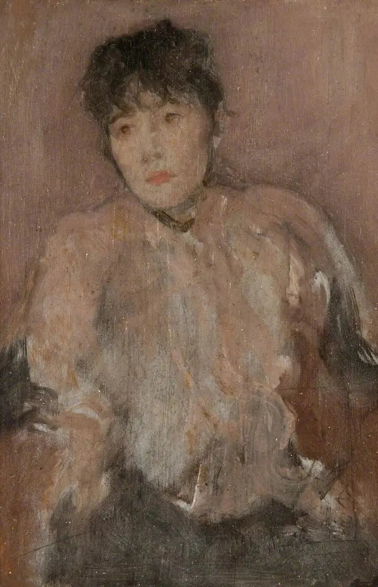 Der rosa Schal - James Abbott McNeill Whistler