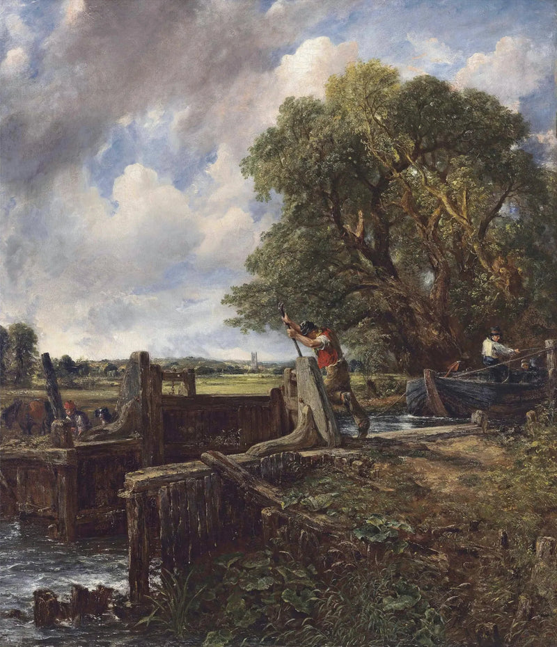 Die Schleuse - John Constable