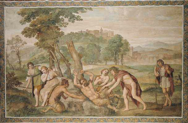 Das Abhacken von Marsyas - Domenichino