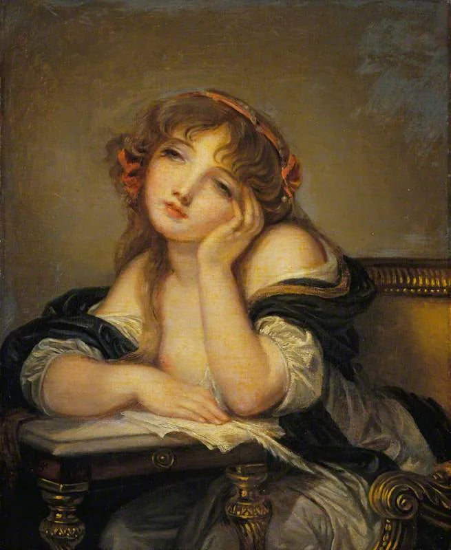 Der Briefschreiber - Jean-Baptiste Greuze