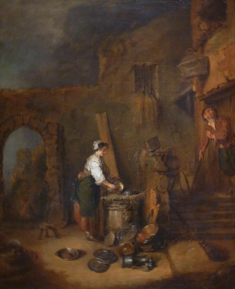 Die Kupferkessel - Antoine Watteau