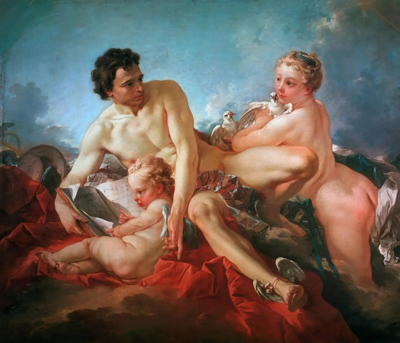 Die Erziehung der Liebe - François Boucher
