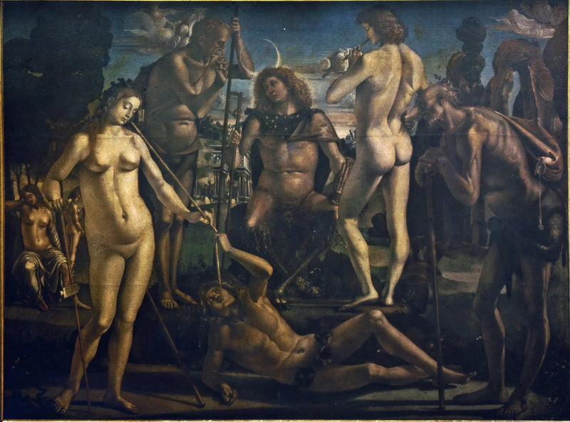 Die Erziehung des Pan - Luca Signorelli