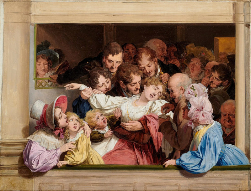 Der Effekt des Melodramas - Louis-Léopold Boilly