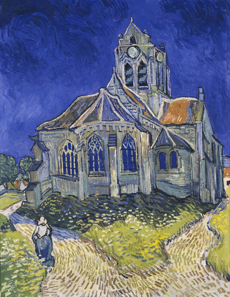 Die Kirche von Auvers-sur-Oise - Vincent van Gogh