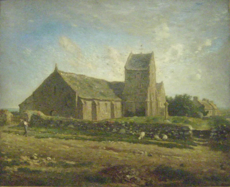 Die Kirche von Gréville - Jean-François Millet