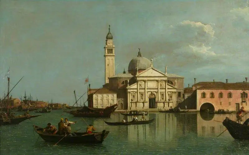 Die Kirche von San Giorgio Maggiore, Venedig - Canaletto